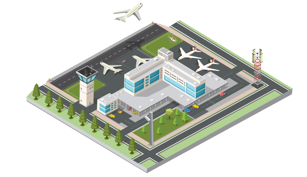 Mapa Aeroportos